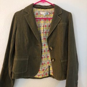 Boden Women's Linen Blazer Jacket size 6